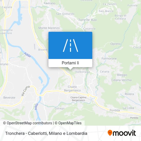 Mappa Tronchera - Caberlotti