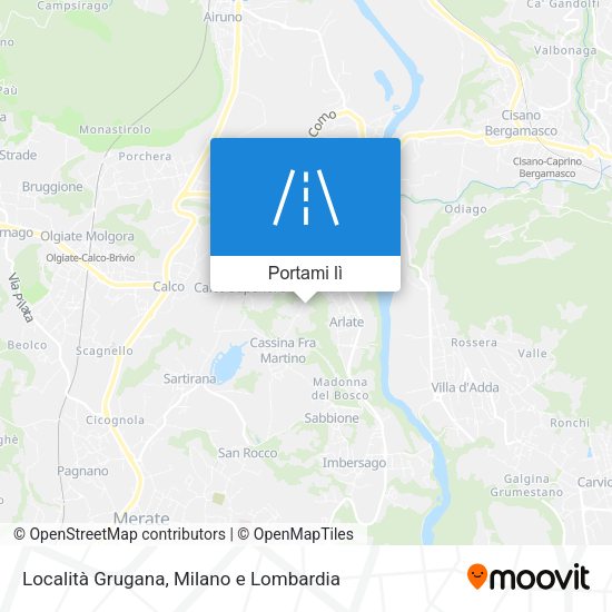 Mappa Località Grugana