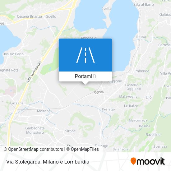 Mappa Via Stolegarda
