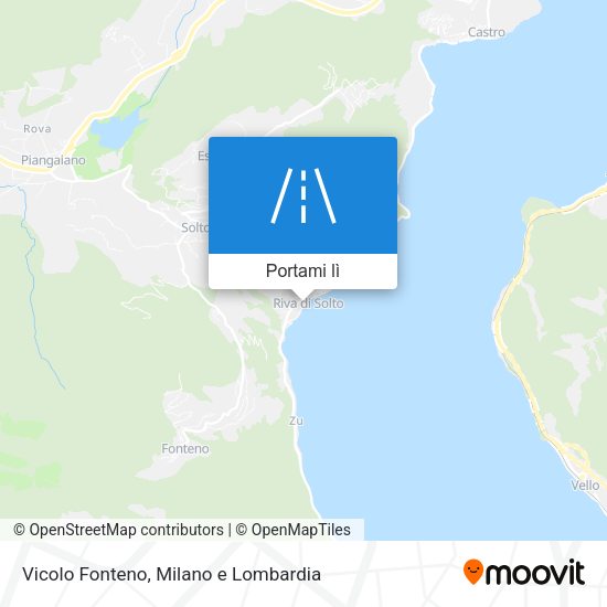 Mappa Vicolo Fonteno