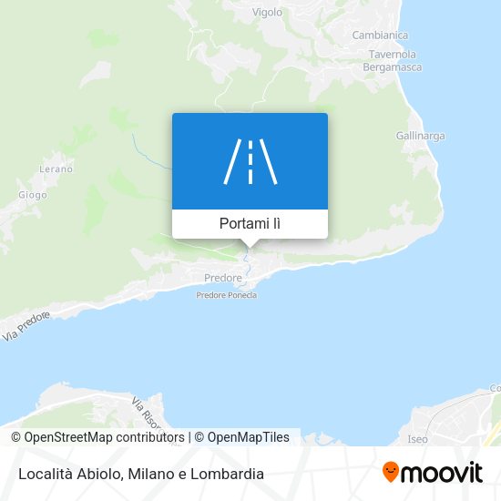 Mappa Località Abiolo