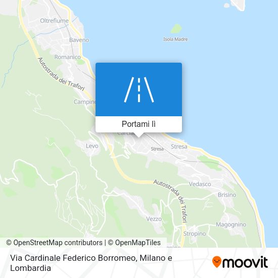 Mappa Via Cardinale Federico Borromeo