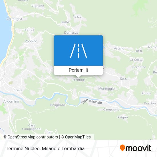 Mappa Termine Nucleo