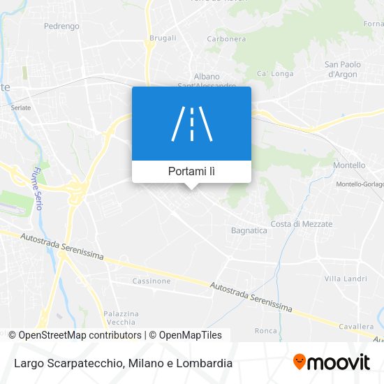 Mappa Largo Scarpatecchio