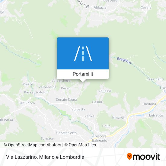 Mappa Via Lazzarino