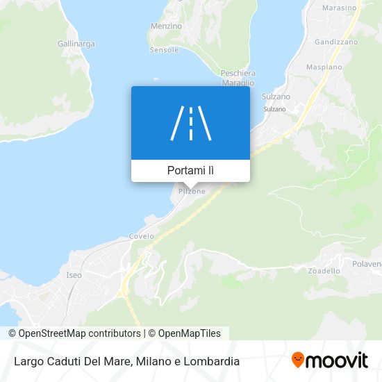 Mappa Largo Caduti Del Mare