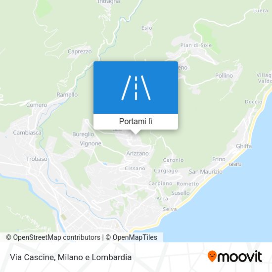 Mappa Via Cascine