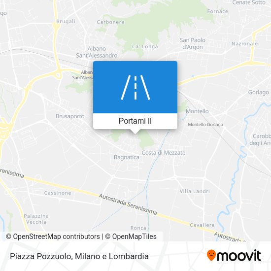 Mappa Piazza Pozzuolo
