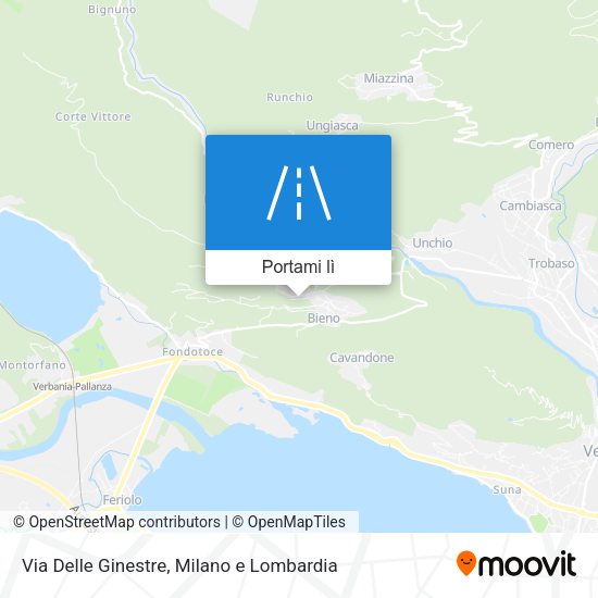 Mappa Via Delle Ginestre
