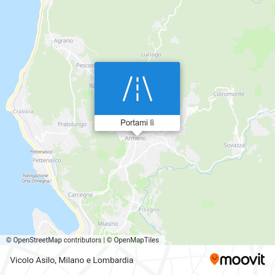 Mappa Vicolo Asilo