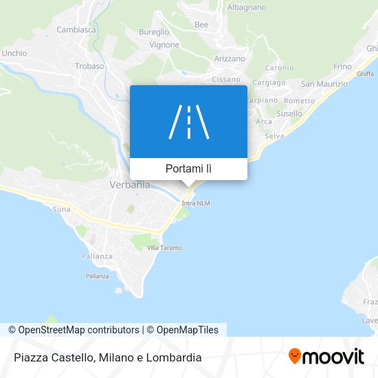 Mappa Piazza Castello