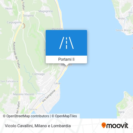 Mappa Vicolo Cavallini