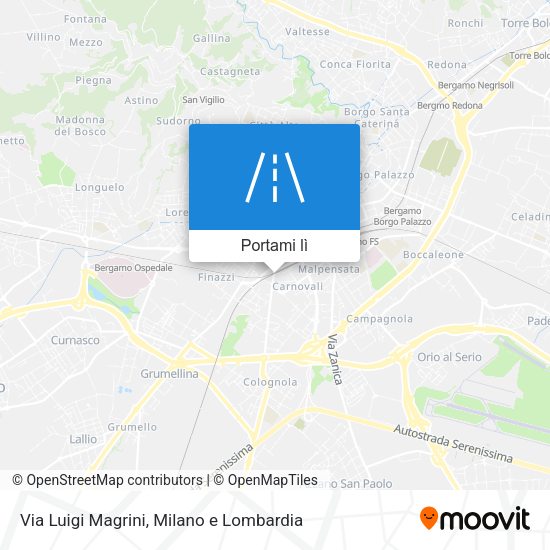 Mappa Via Luigi Magrini