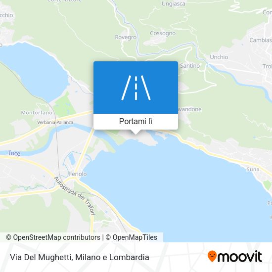 Mappa Via Del Mughetti