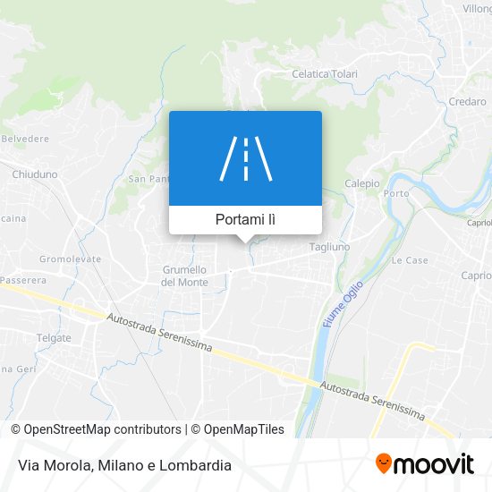 Mappa Via Morola