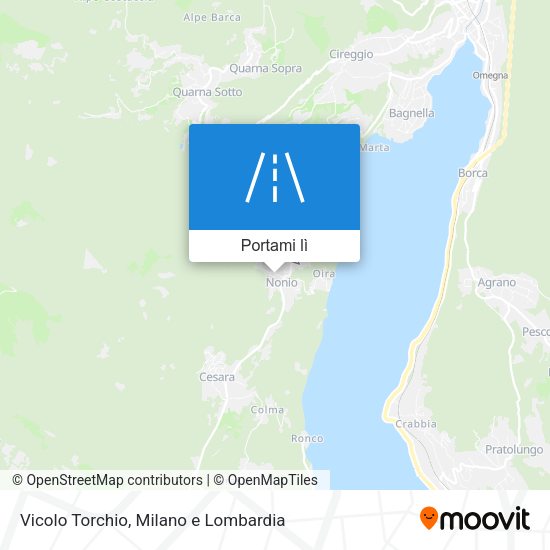 Mappa Vicolo Torchio