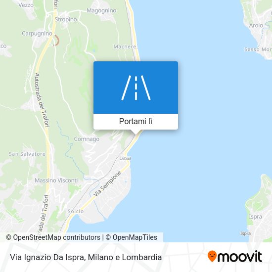 Mappa Via Ignazio Da Ispra