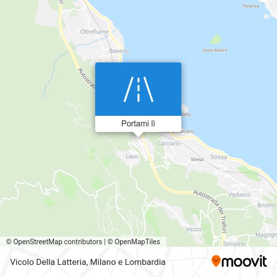 Mappa Vicolo Della Latteria