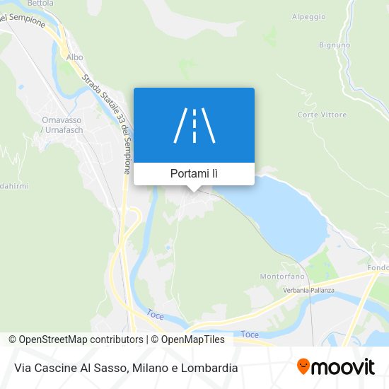 Mappa Via Cascine Al Sasso