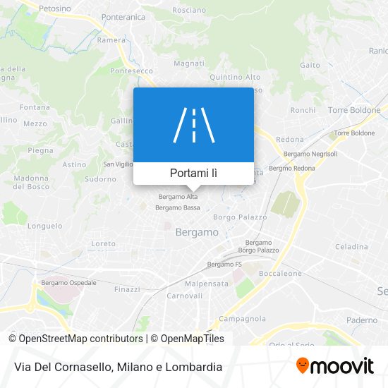 Mappa Via Del Cornasello