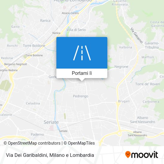 Mappa Via Dei Garibaldini