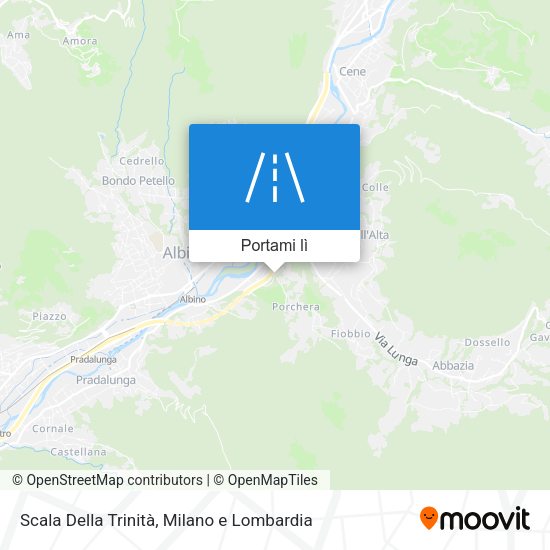 Mappa Scala Della Trinità