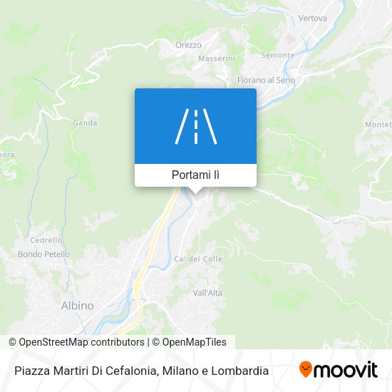 Mappa Piazza Martiri Di Cefalonia