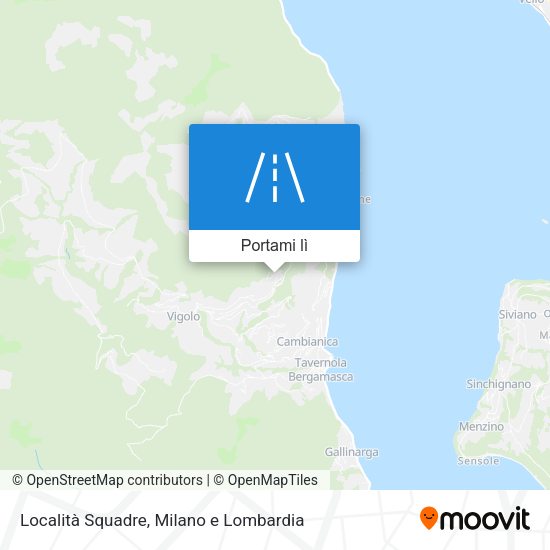 Mappa Località Squadre