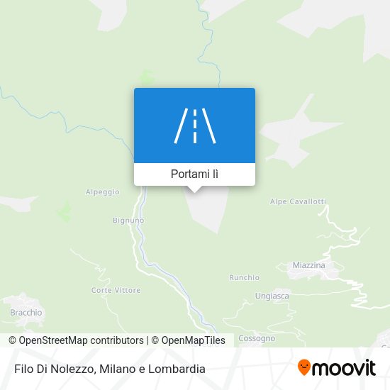 Mappa Filo Di Nolezzo