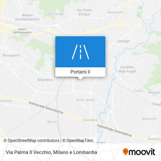 Mappa Via Palma Il Vecchio