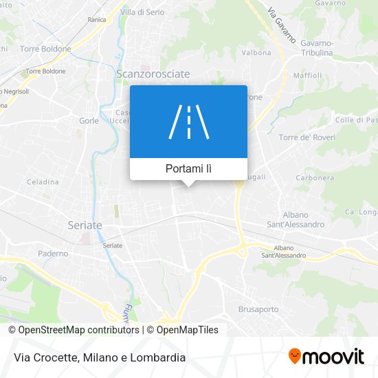 Mappa Via Crocette