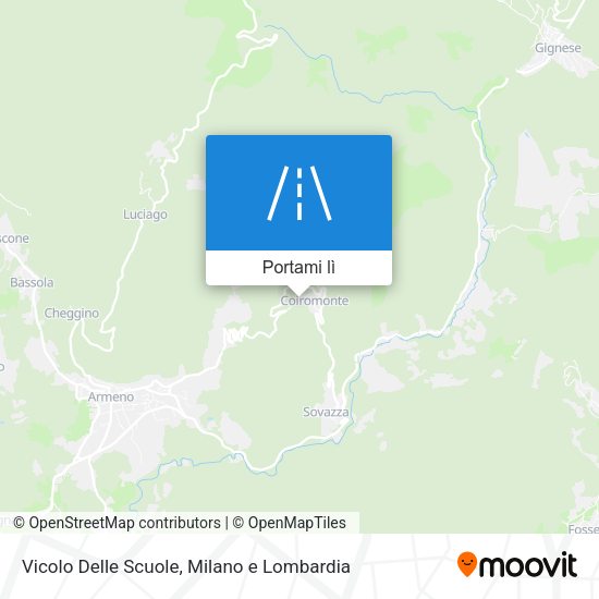 Mappa Vicolo Delle Scuole