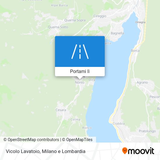 Mappa Vicolo Lavatoio
