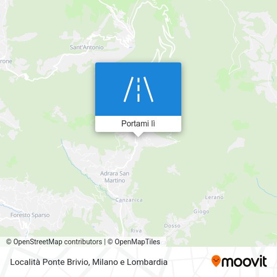 Mappa Località Ponte Brivio