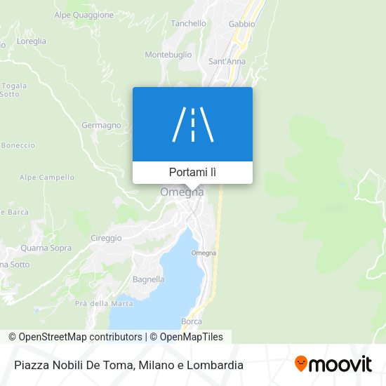 Mappa Piazza Nobili De Toma