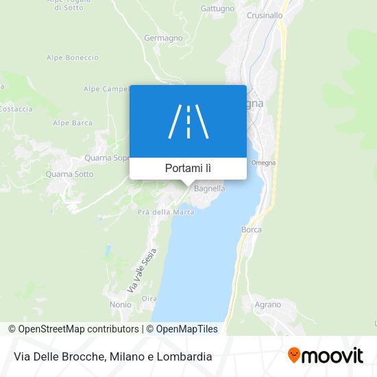 Mappa Via Delle Brocche