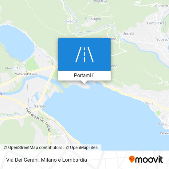 Mappa Via Dei Gerani