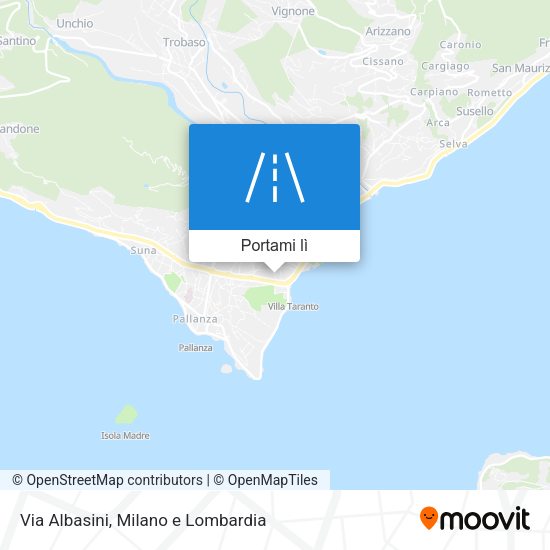Mappa Via Albasini