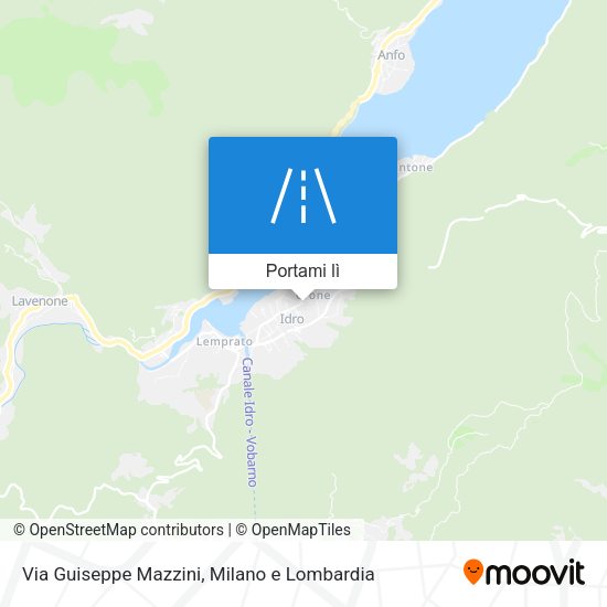 Mappa Via Guiseppe Mazzini