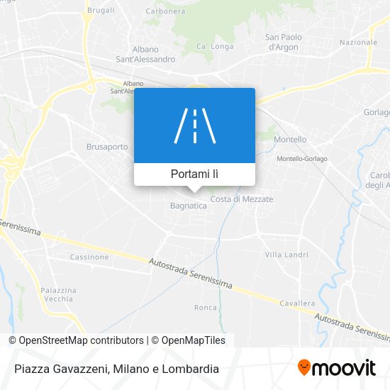 Mappa Piazza Gavazzeni