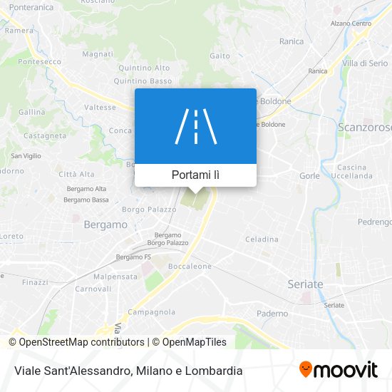 Mappa Viale Sant'Alessandro
