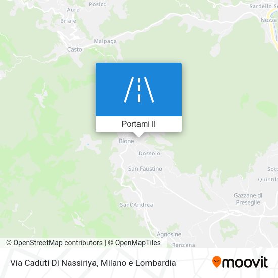 Mappa Via Caduti Di Nassiriya