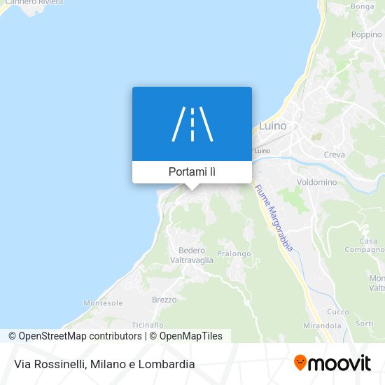 Mappa Via Rossinelli