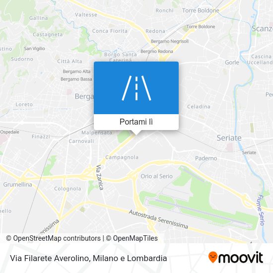 Mappa Via Filarete Averolino