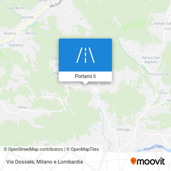 Mappa Via Dossale