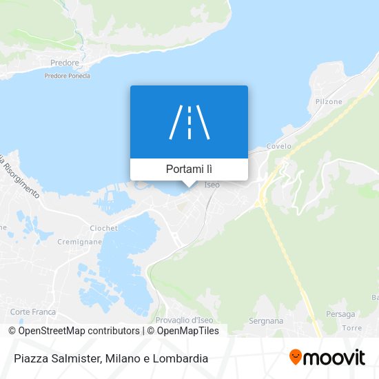 Mappa Piazza Salmister