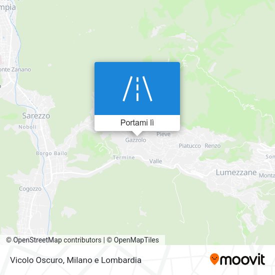 Mappa Vicolo Oscuro