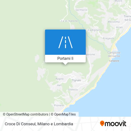 Mappa Croce Di Conseul