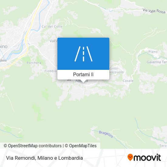 Mappa Via Remondi