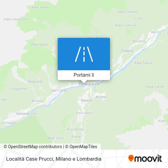 Mappa Località Case Prucci
